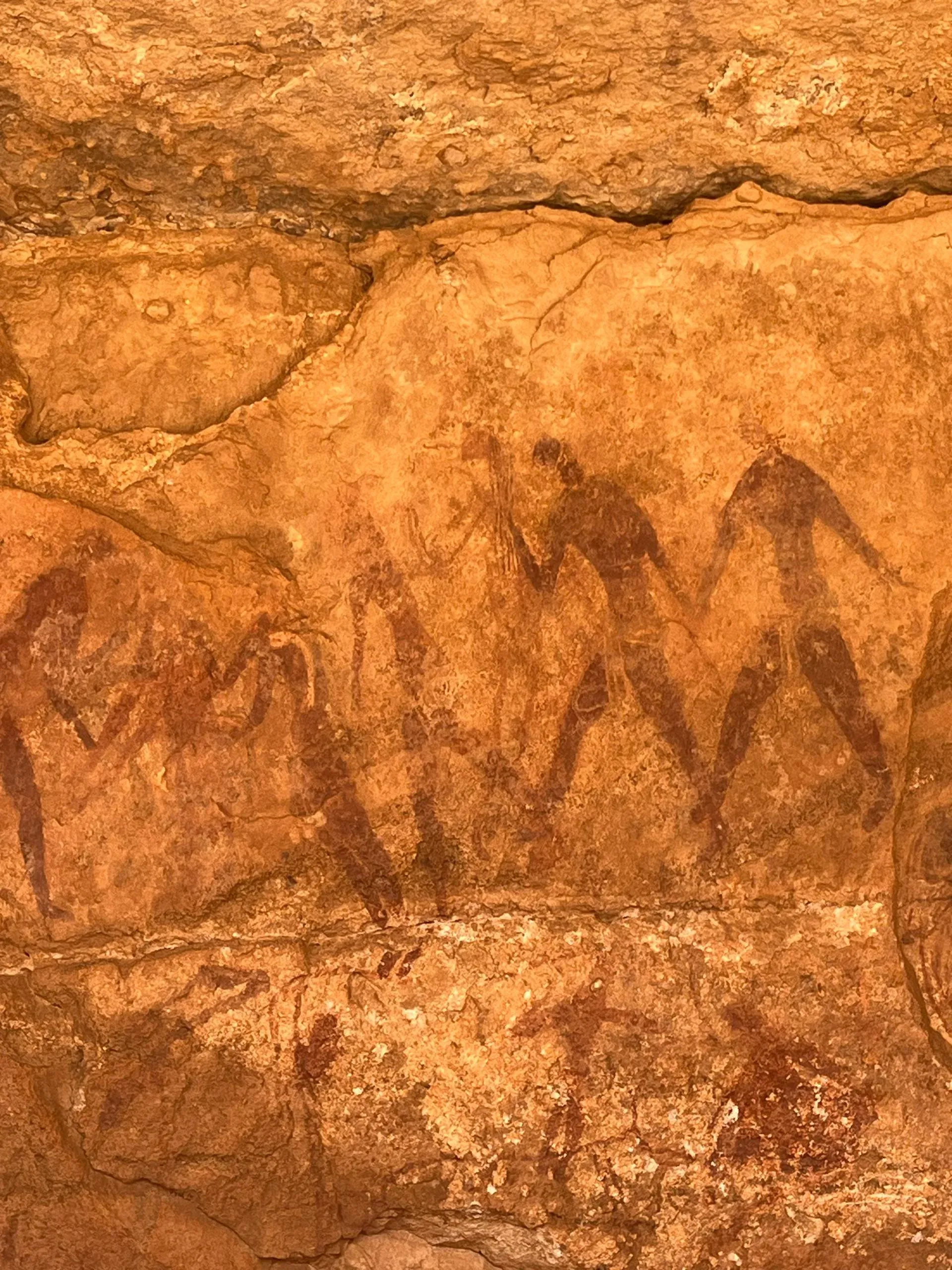 Ancient rock art in the southern Algerian desert